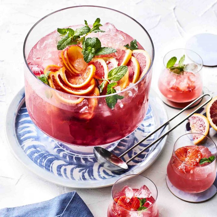 Blood Orange, Watermelon and Ruby Red Grapefruit Refresher Recipe