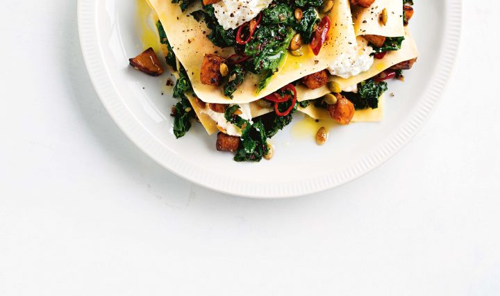 Chilli-Spiked Open Ravioli Recipe