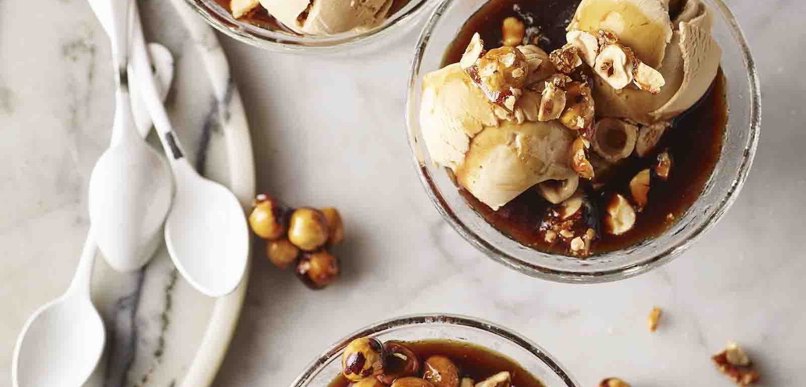 Three serves of Espresso Martini Afogato.