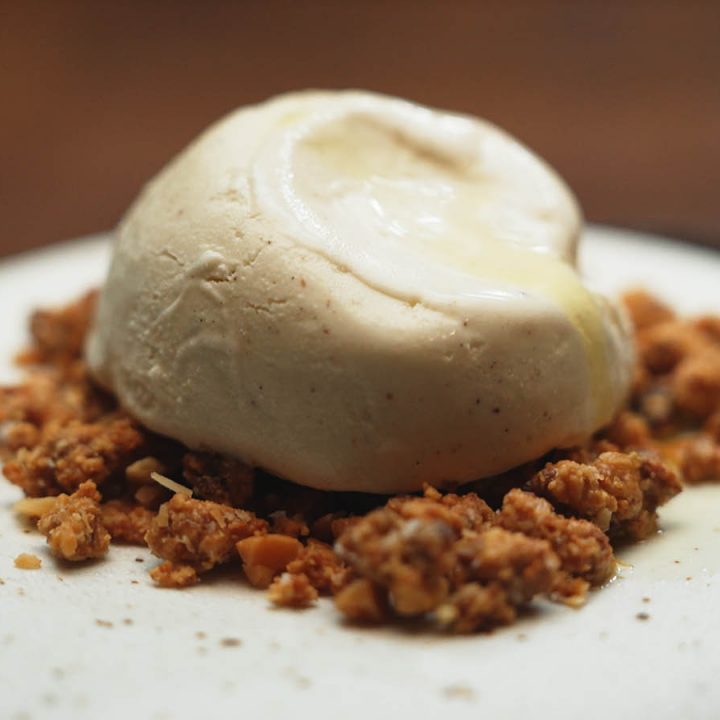 Fig Leaf Ice Cream, as featured on MasterChef Australia.
