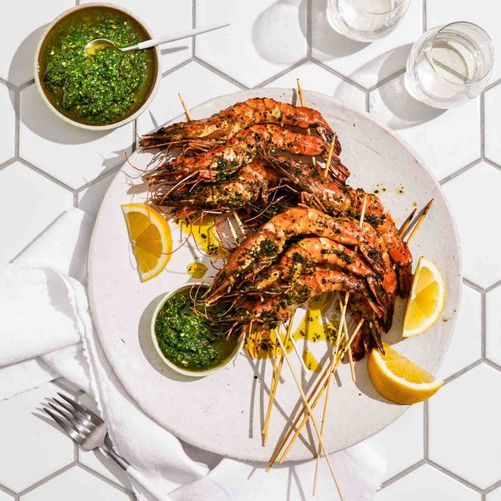 Our Herb and Chilli Prawns recipe.