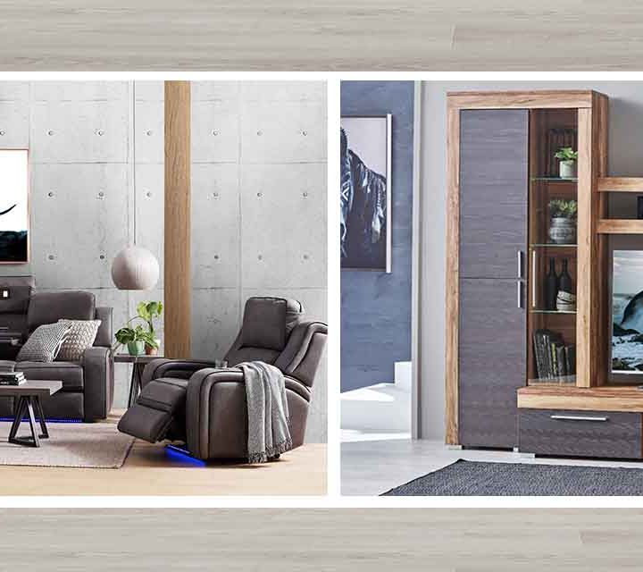 A Home Theatre Lounge and Home Entertainment Unit.