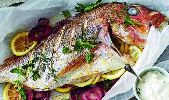 Lemon and Dill Snapper