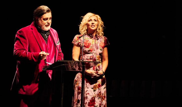 Matt Preston and Kerrie McCallum hosted this year's Produce Awards.
