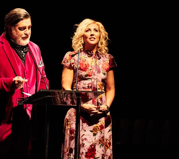 Matt Preston and Kerrie McCallum hosted this year's Produce Awards.