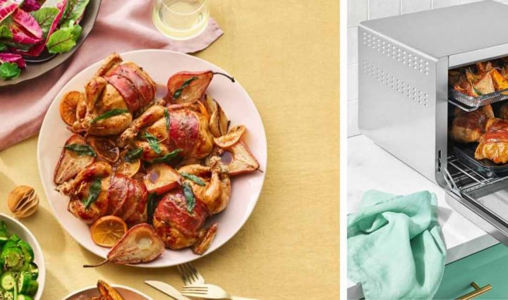 Recipe for Air-fried Spatchcock Salad.