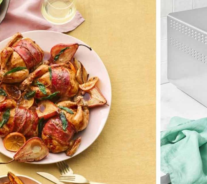 Recipe for Air-fried Spatchcock Salad.