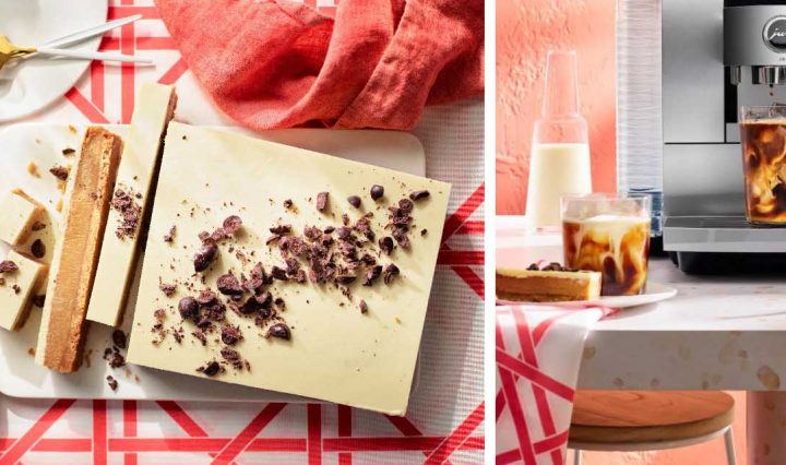 Recipe for Espresso Caramel Slice.