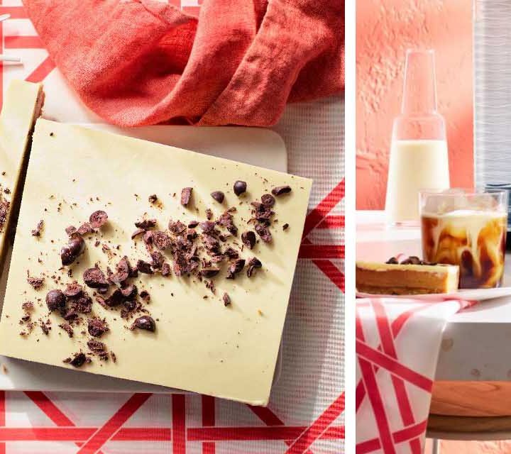 Recipe for Espresso Caramel Slice.