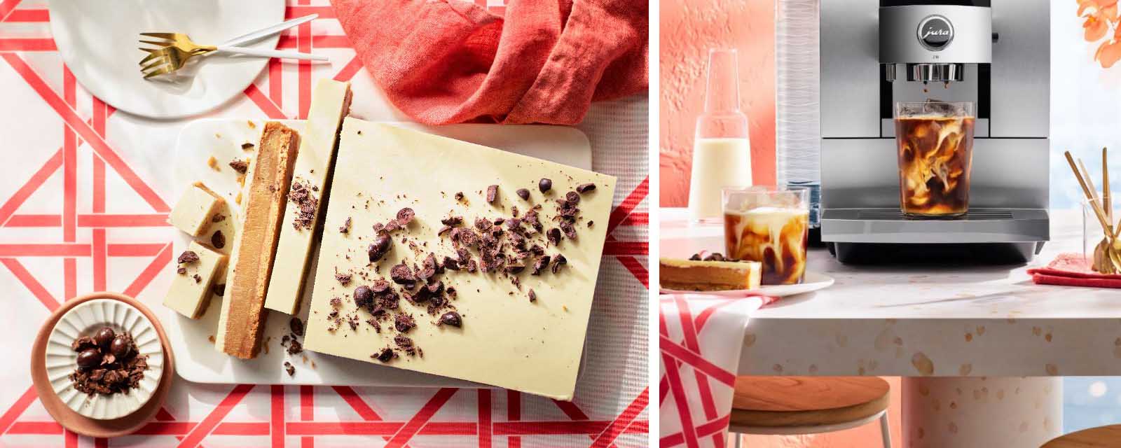 Recipe for Espresso Caramel Slice.