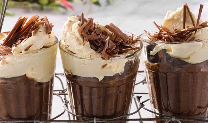 Our recipe for Espresso and Dark Chocolate Mousse.