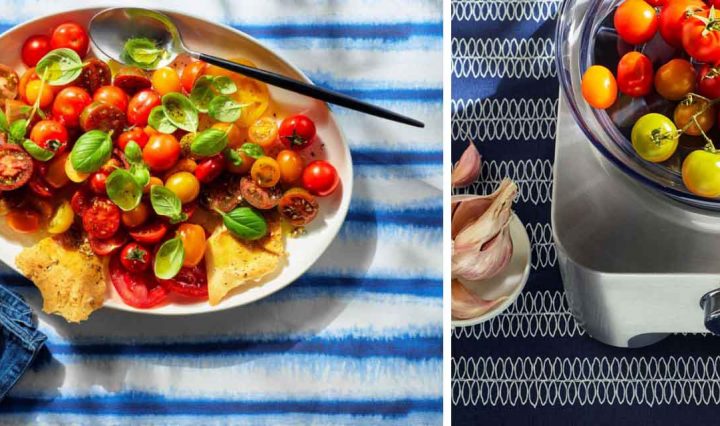 Recipe for Heirloom Tomato Salad.