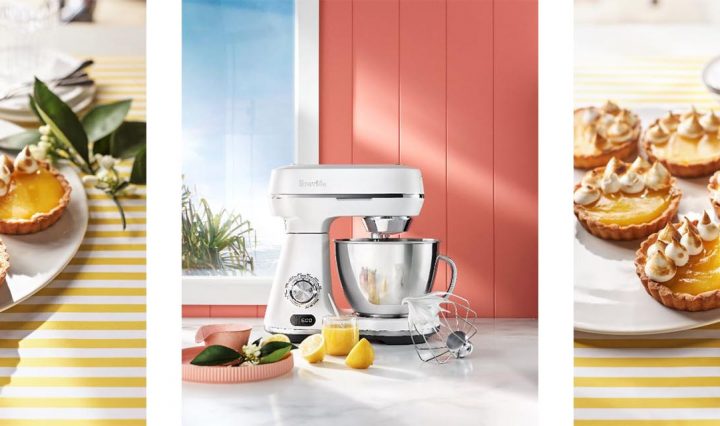 Breville the Bakery Chef and Mini Lemon Curd and Meringue Tarts.