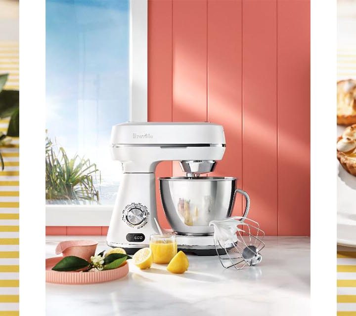 Breville the Bakery Chef and Mini Lemon Curd and Meringue Tarts.