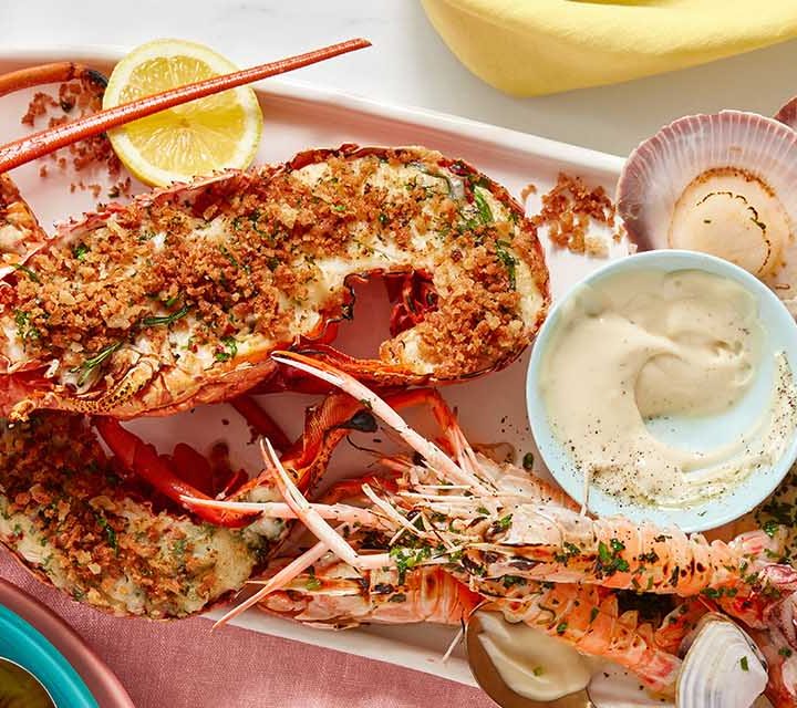 A Seafood Platter.