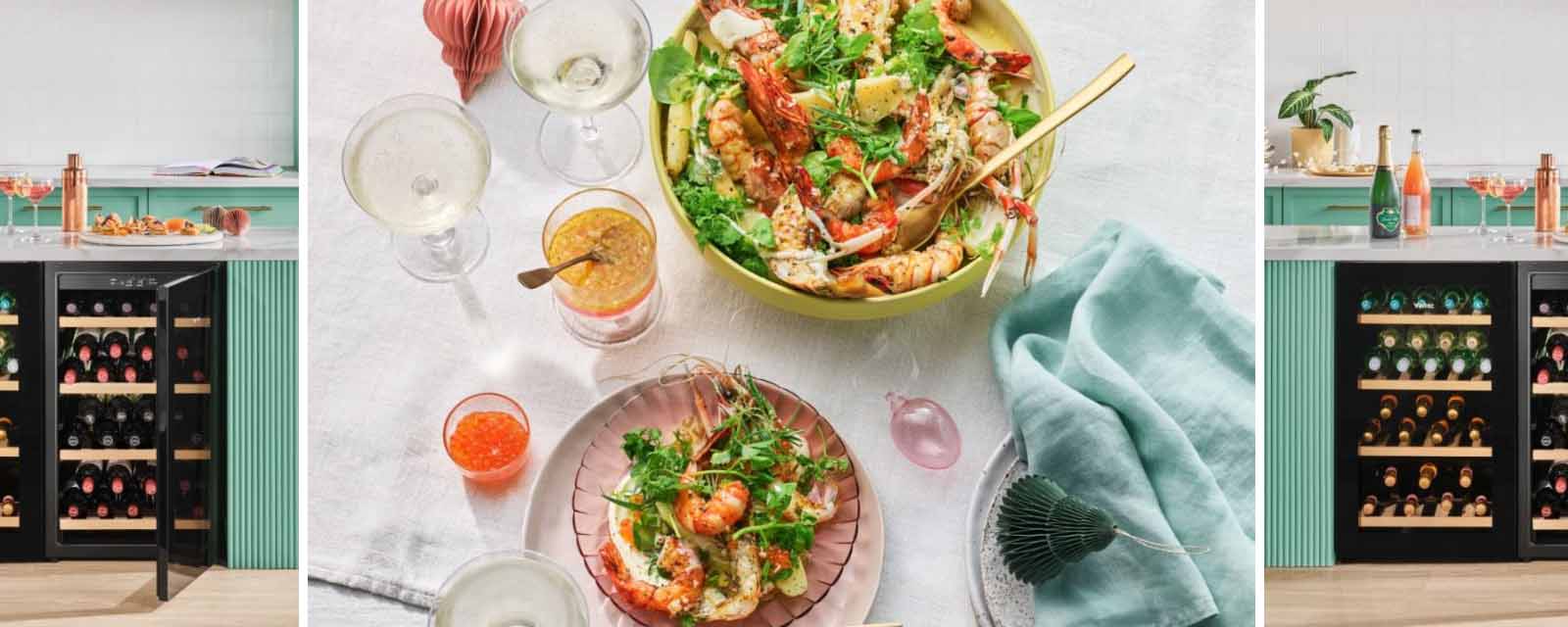 Recipes for Christmas Seafood Salads.