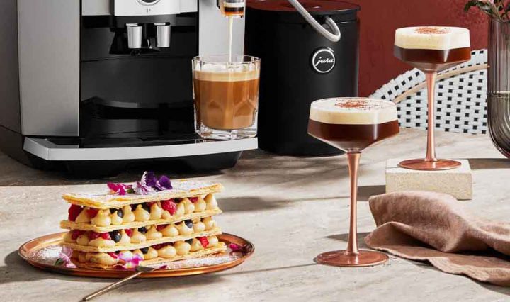 Our Ginspresso Martini and Mille Feuille recipes.