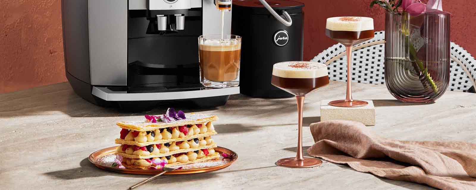 Our Ginspresso Martini and Mille Feuille recipes.