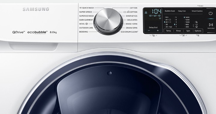 The super-fast Samsung QuickDrive Washing Machine