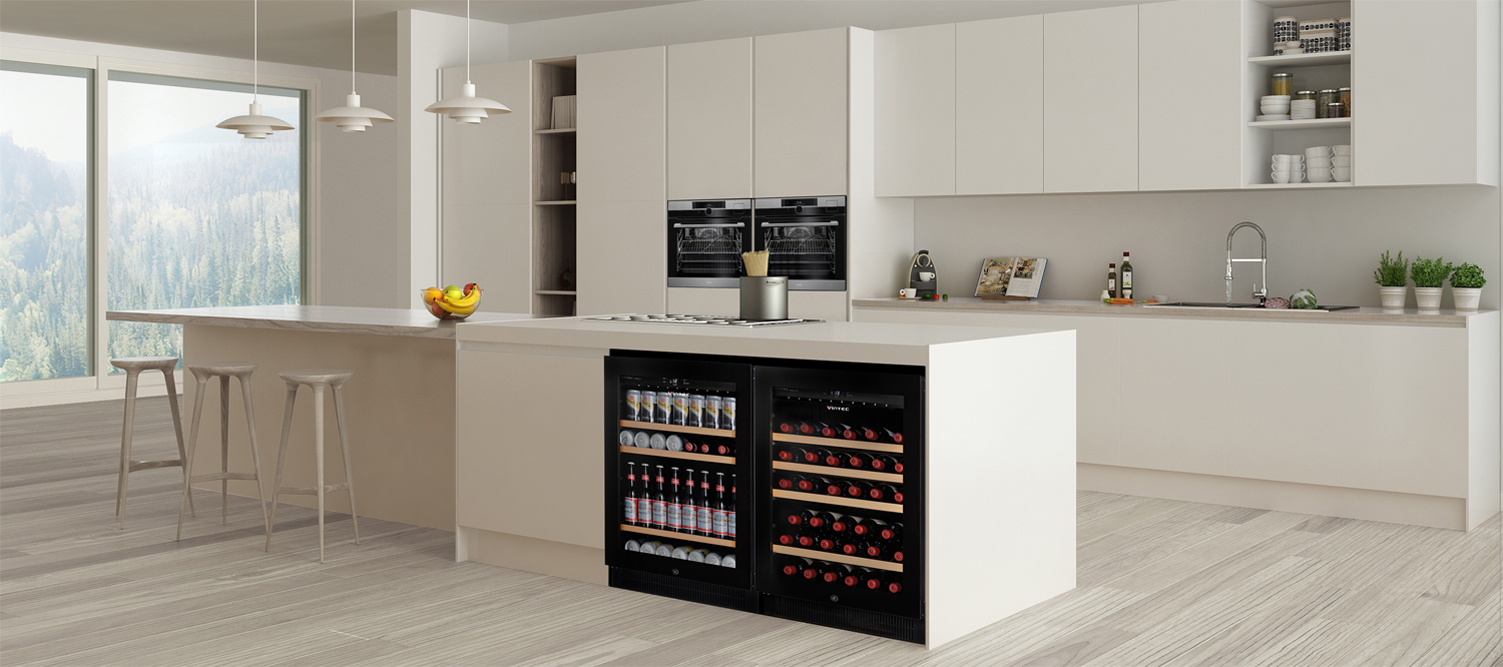 The new Vinte Seamless Wine Cabinet Range is the perfect way to cellar your wine.