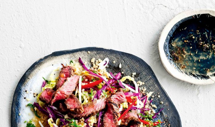 Southern-style smoky beef salad recipe