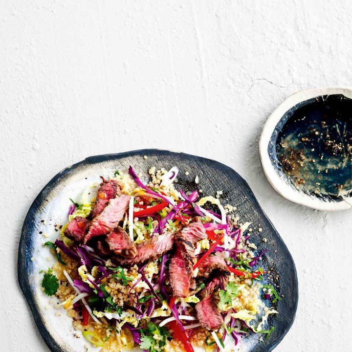 Southern-style smoky beef salad recipe