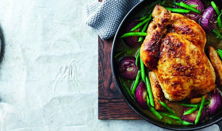 Spice-Rubbed Pot Roast Chicken Recipe