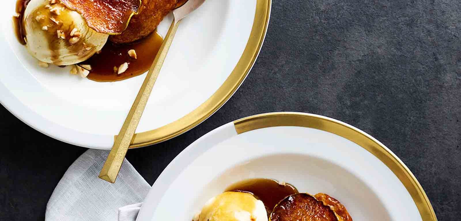 Spiced Pear Dumplings Recipe by Shannon Bennett