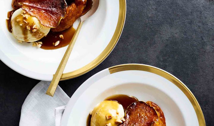 Spiced Pear Dumplings Recipe by Shannon Bennett