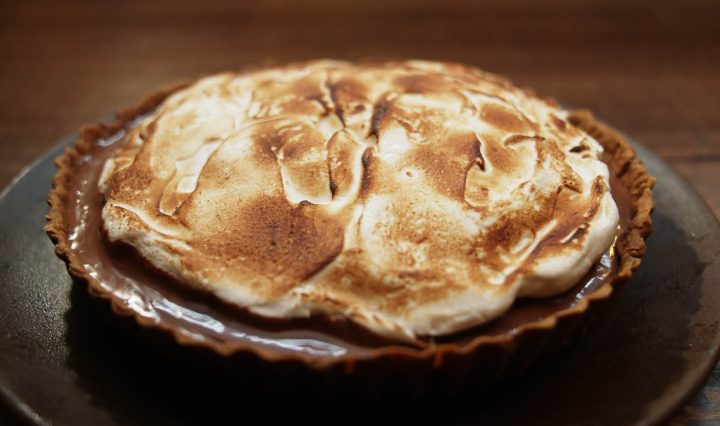 Spiced Pumpkin Banoffee Pie, as featured on MasterChef Australia.