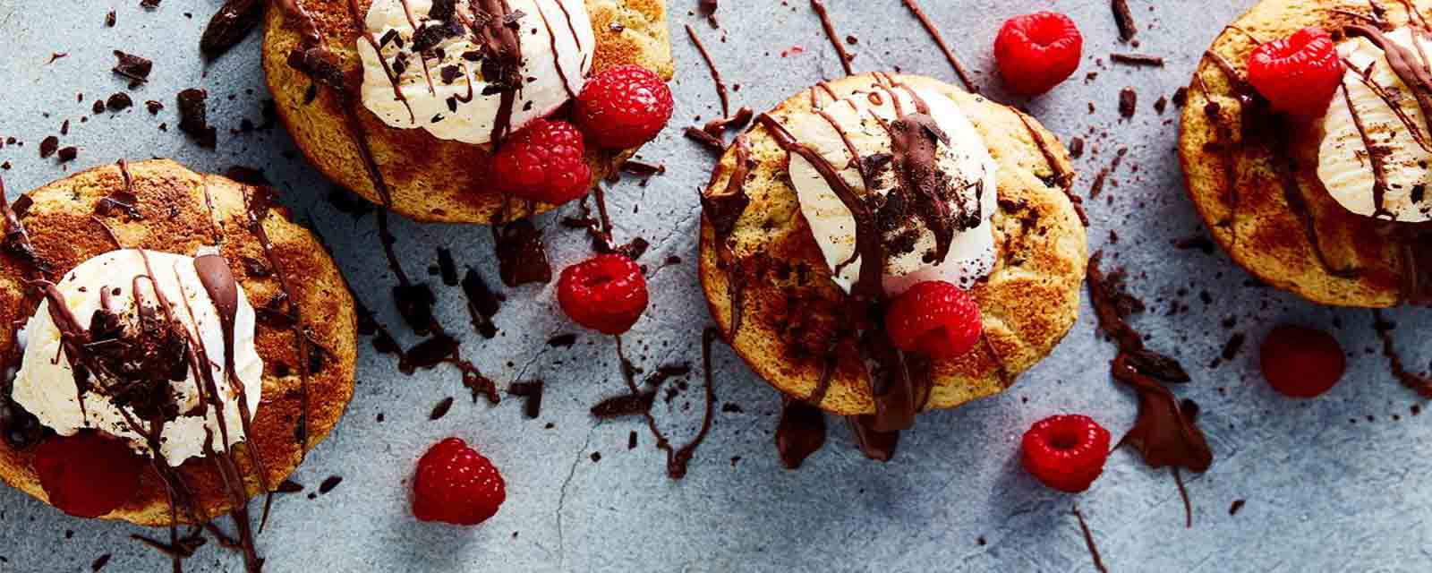 Desserts created with the Sunbeam Pie Magic Pie Maker.