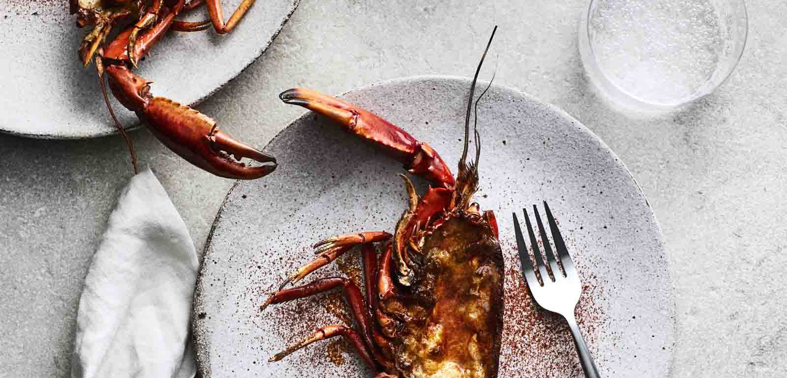 Western Australian Marron Thermidor with Bush Tomato