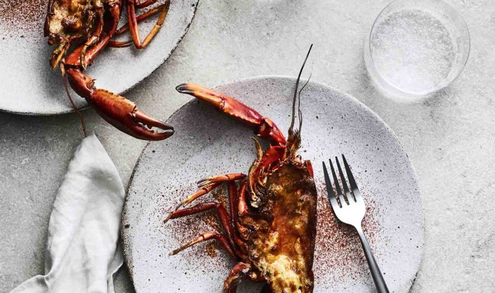 Western Australian Marron Thermidor with Bush Tomato