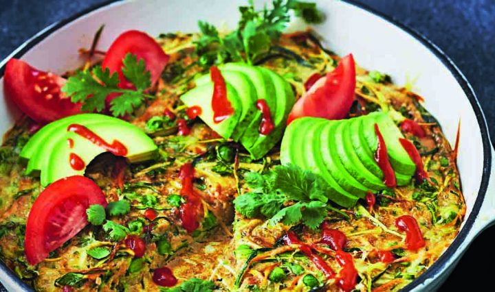 Zucchini and Pea Slice Recipe